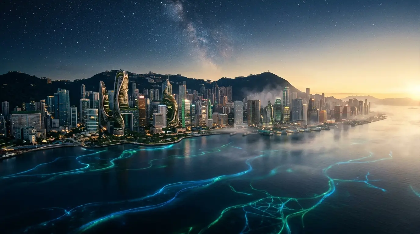 Hong Kong transformed in the Glass Age